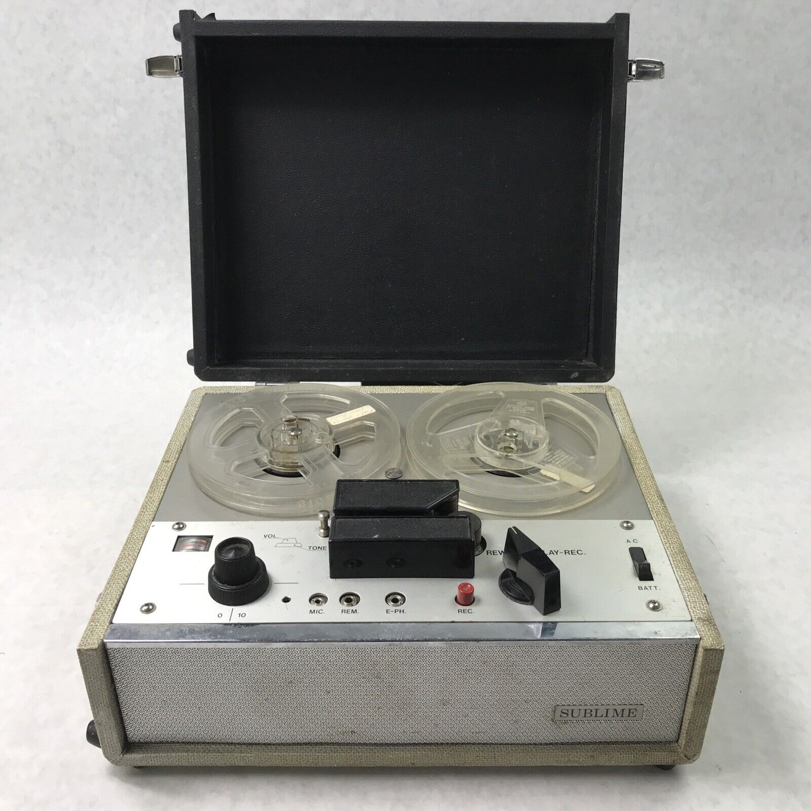 Vintage Sublime Portable Reel to Reel