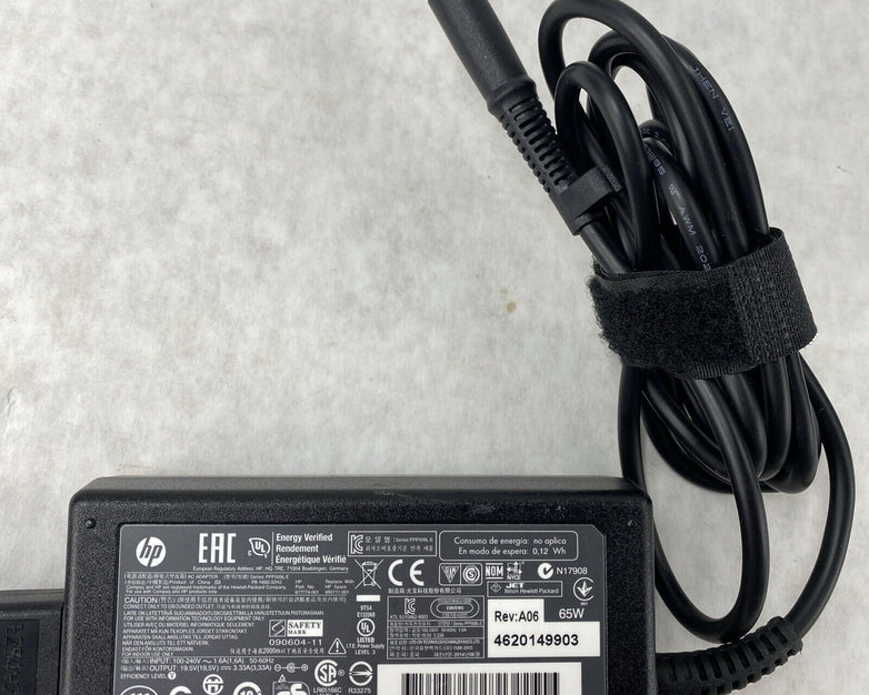 Lot( 5 ) HP 677774-001 65W 18.5V 3.33A AC Adapters 7.4mm Tip 693711-001