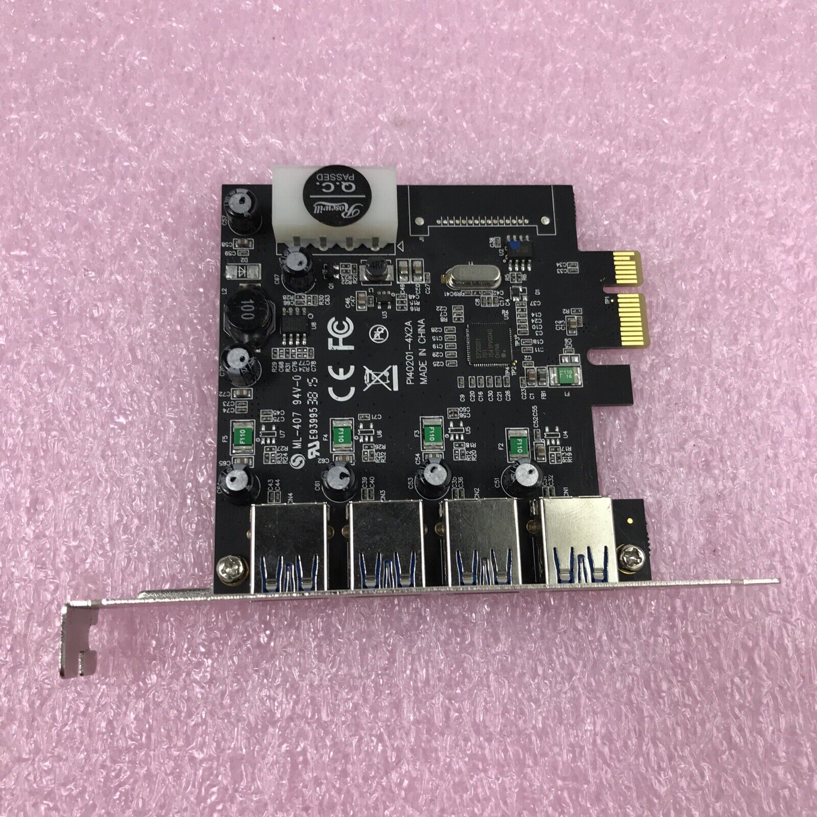 USB PCIe Card 4 Port USB 3.0 to PCI Express Card Expansion card PCI-E to USB