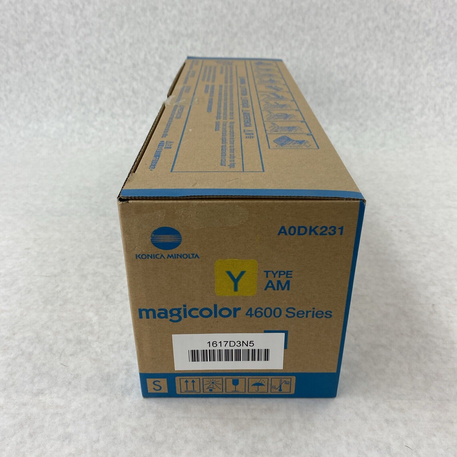 Genuine Konica Minolta A0DK231 Yellow AM Magicolor 4600 Series Toner