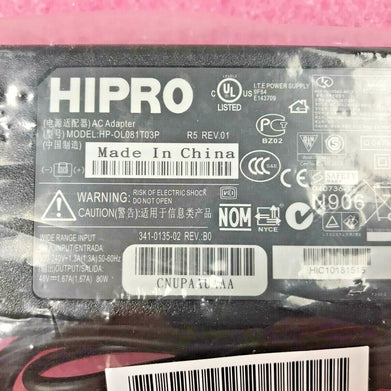 HIPRO Cisco HP-Ol081T03P AC Adapter and Power Cord