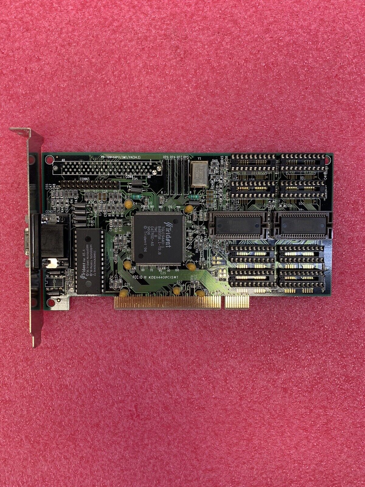 Trident TGUI9440-1 1MB PCI Video Card