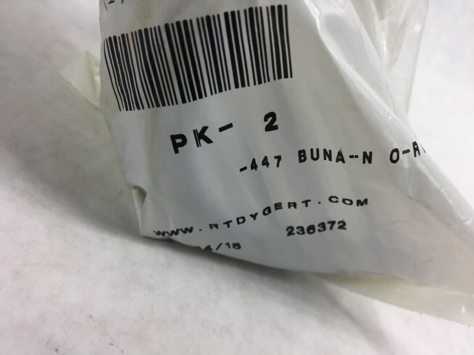 Dygert O-Rings  2 Pack  1KPL8  NOS