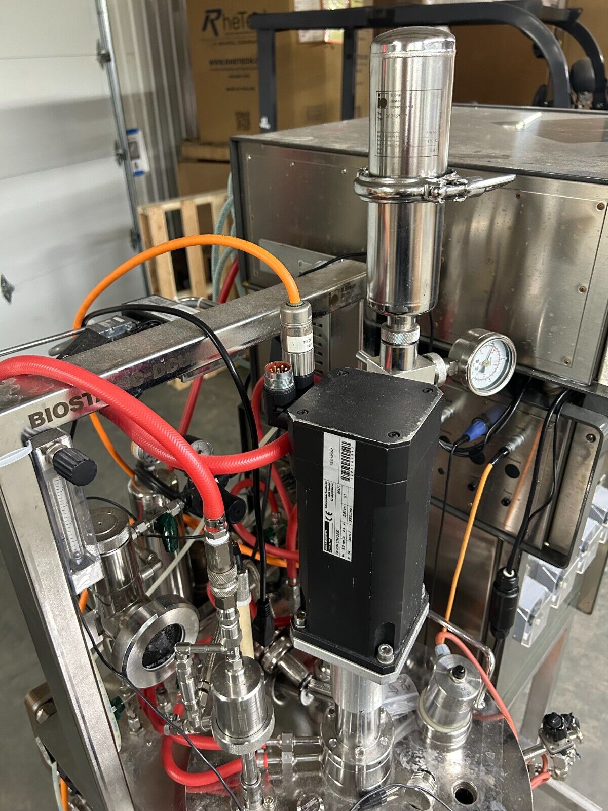 Biotech BioStat Fermenter C-DCU 3 30L Gasmix 4-MFC Bioreactor System