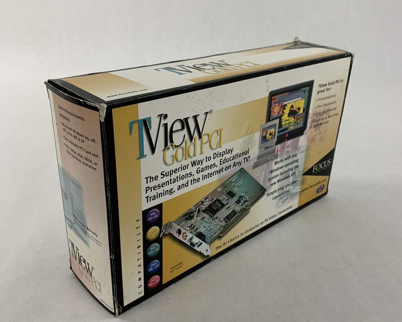 TView Gold PCI 444-5207  PC to Tv