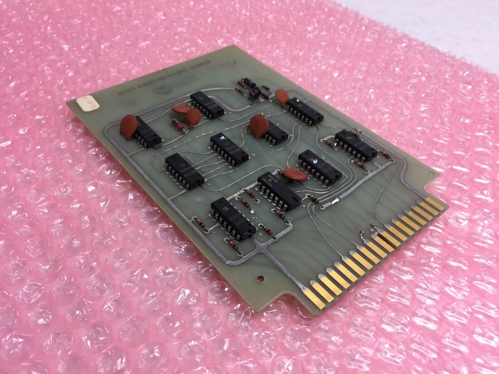 Vintage 1975 MSI Manual Switch Buffers & Logic 24866 Micromedic Card