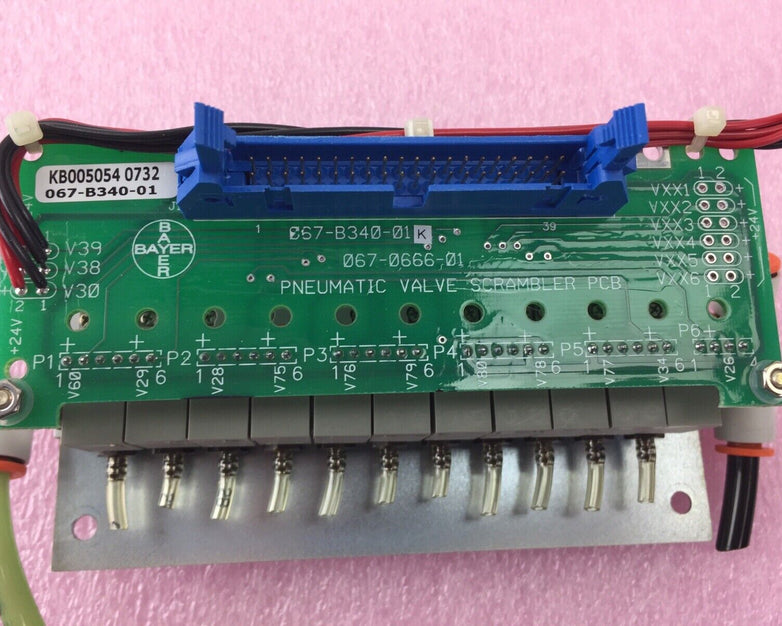 Siemens Bayer - 067-B340-01K - Pneumatic Value Scrambler PCB