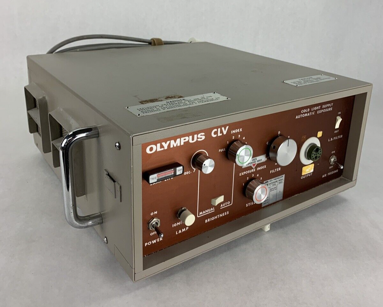 Olympus CLV Cold Light Source Supply 6A 120V 60Hz Power Tested