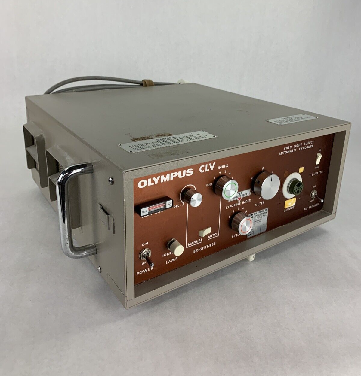 Olympus CLV Cold Light Source Supply 6A 120V 60Hz Power Tested