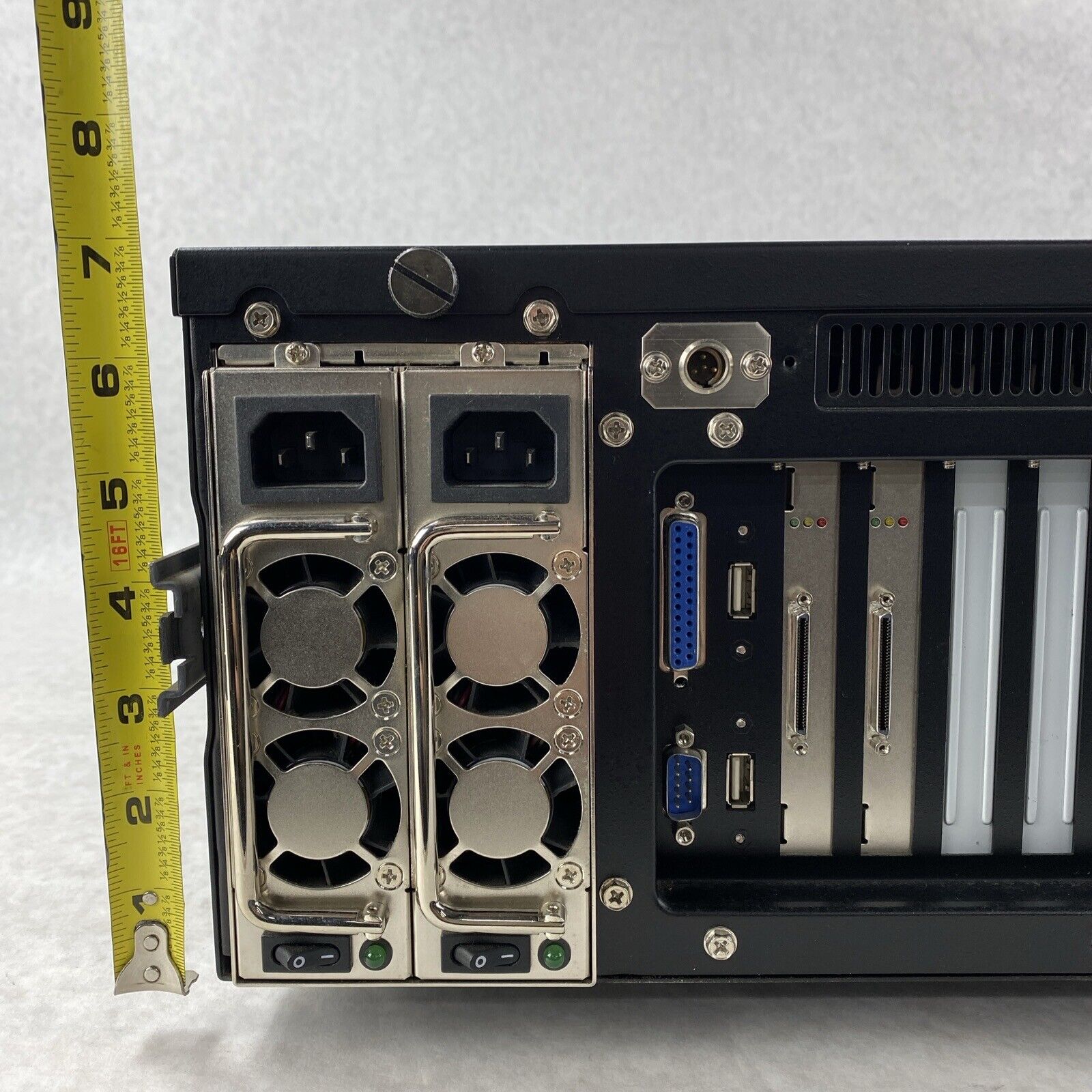 Harris 302050-32 H Class Controller Axiomtek AX6156ETB2F-L-R Industrial Chassis