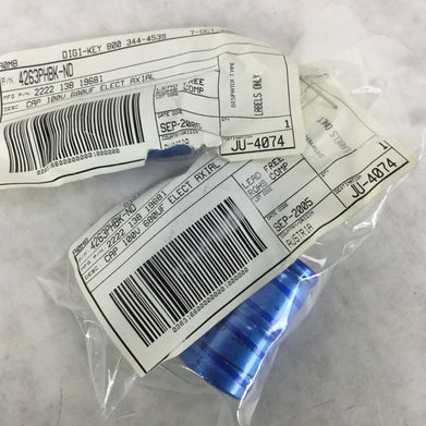 Vishay (2222 138 19681) CAP Alum 100V 68OUF Elect Axial, Lot of 3, NEW