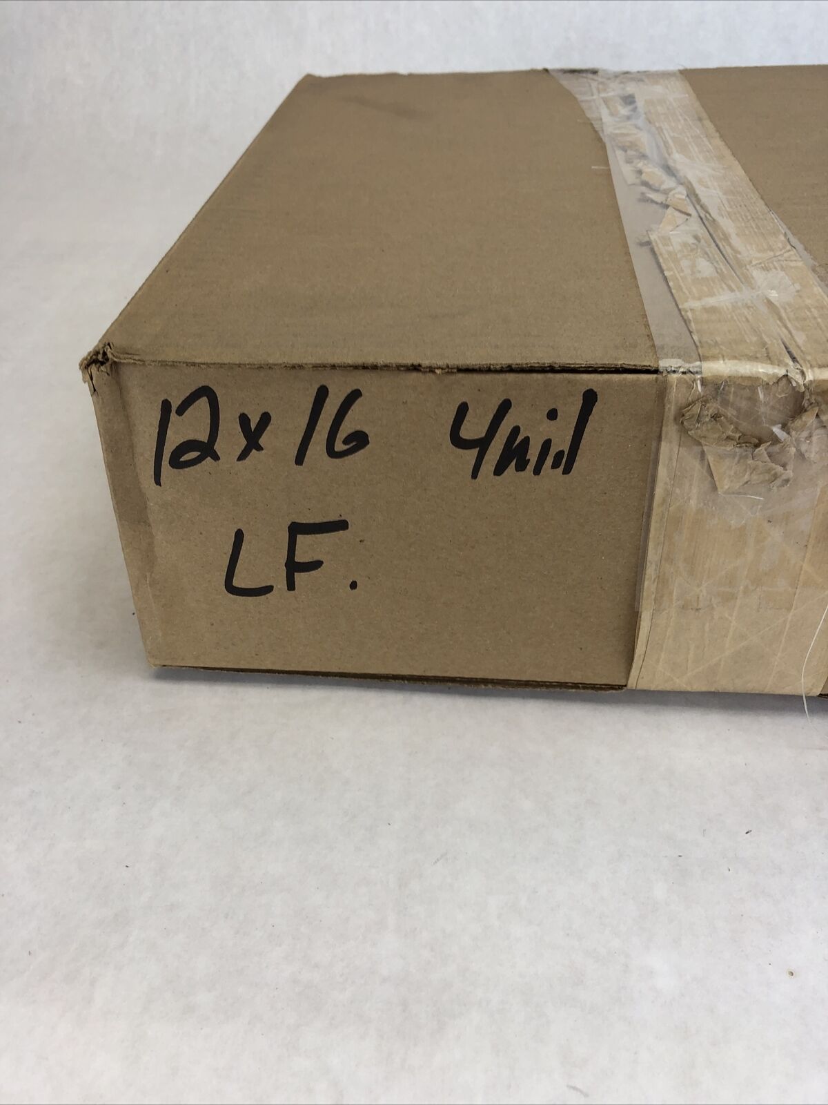 500- 12x16" Clear Poly Bags Lay-Flat 4mil