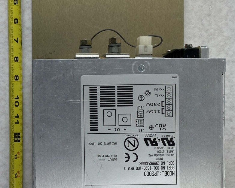 Unipower JP5000 001-1620-100 D 7771-1 24V 50A 1200 Watt Power Supply