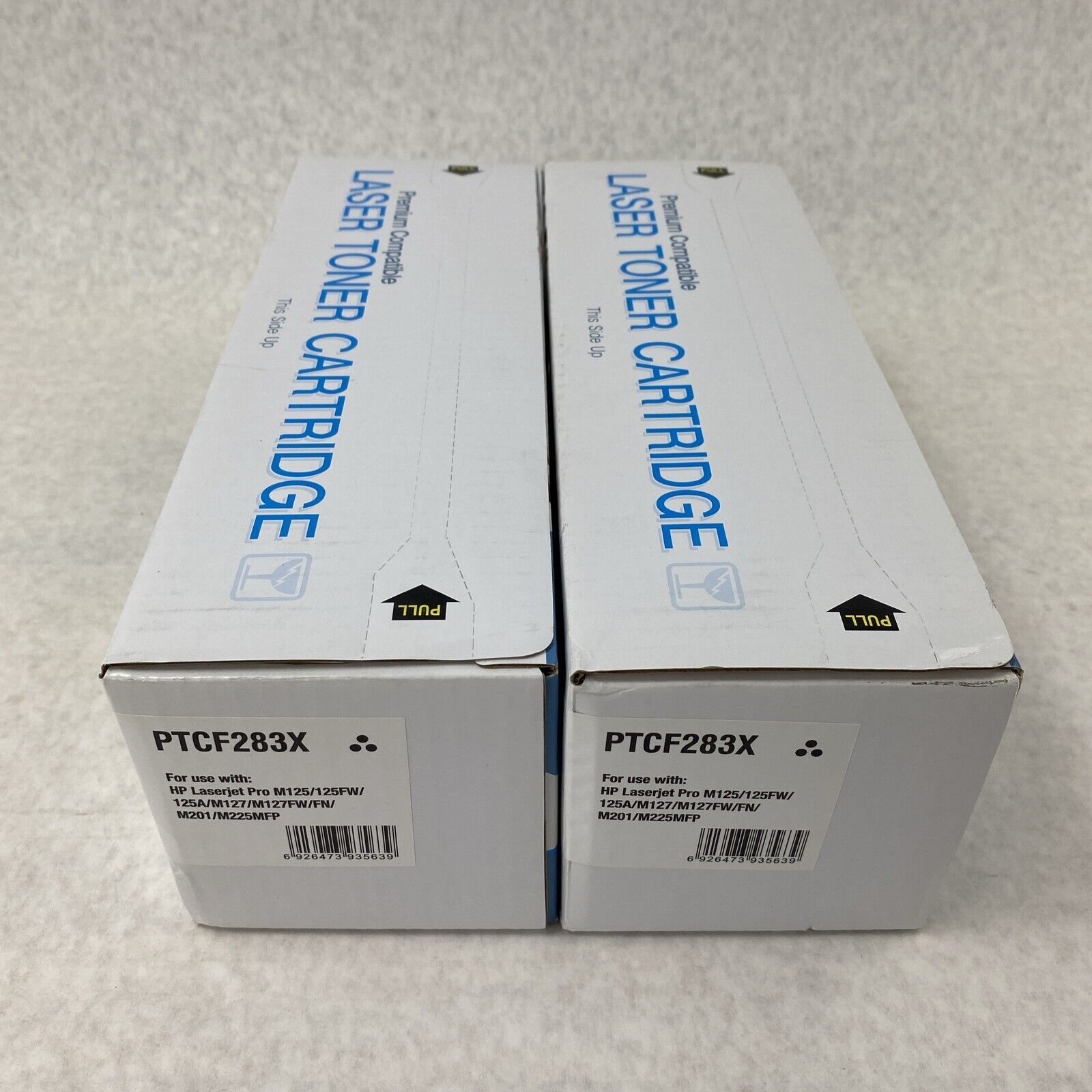 Lot of 2 Premium Compatible PTCF283X Laser Toner Cartridge For HP LaserJet Pro