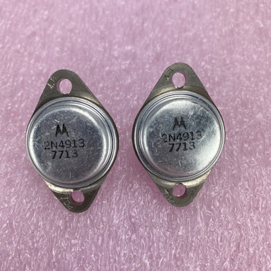Lot( 2 ) Motorola 2N4913 Bipolar Transistor 7713