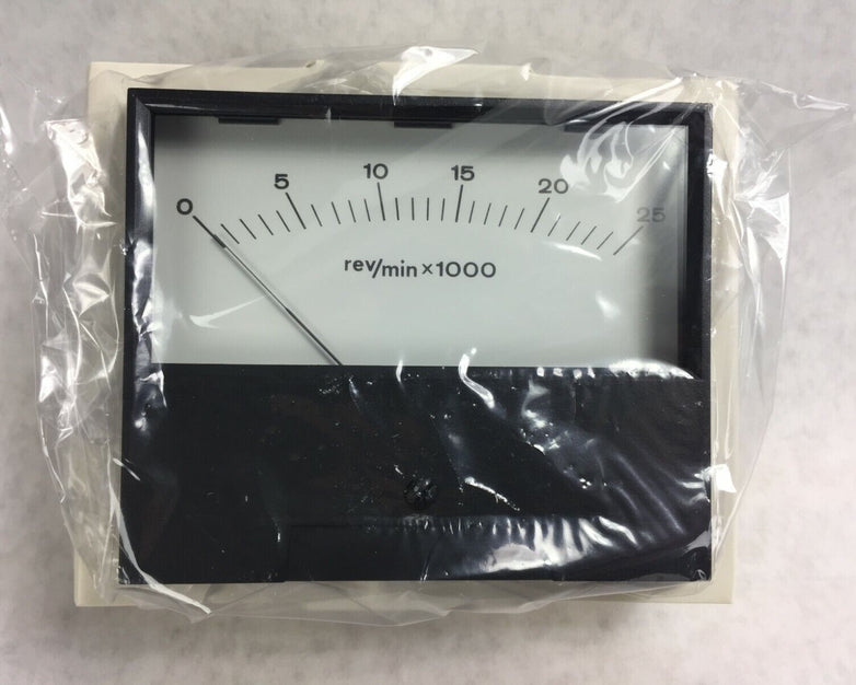 Beede 478046006 FS 25 VAC 25,000 RPM Gauge for RC5 and RC5 B   NIB