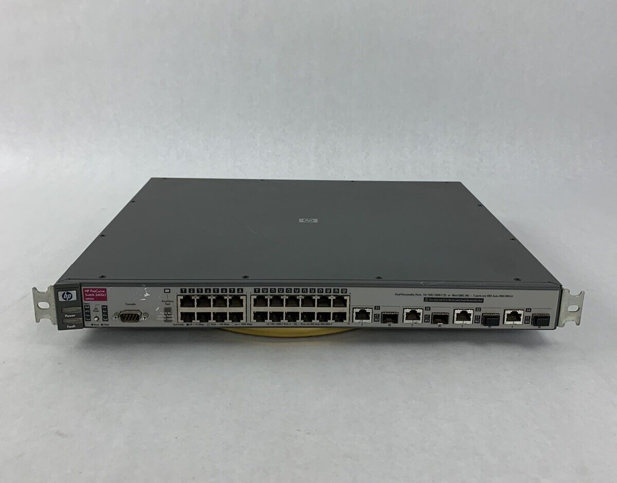 HP ProCurve 3400cl J4905A  Network Managed Switch