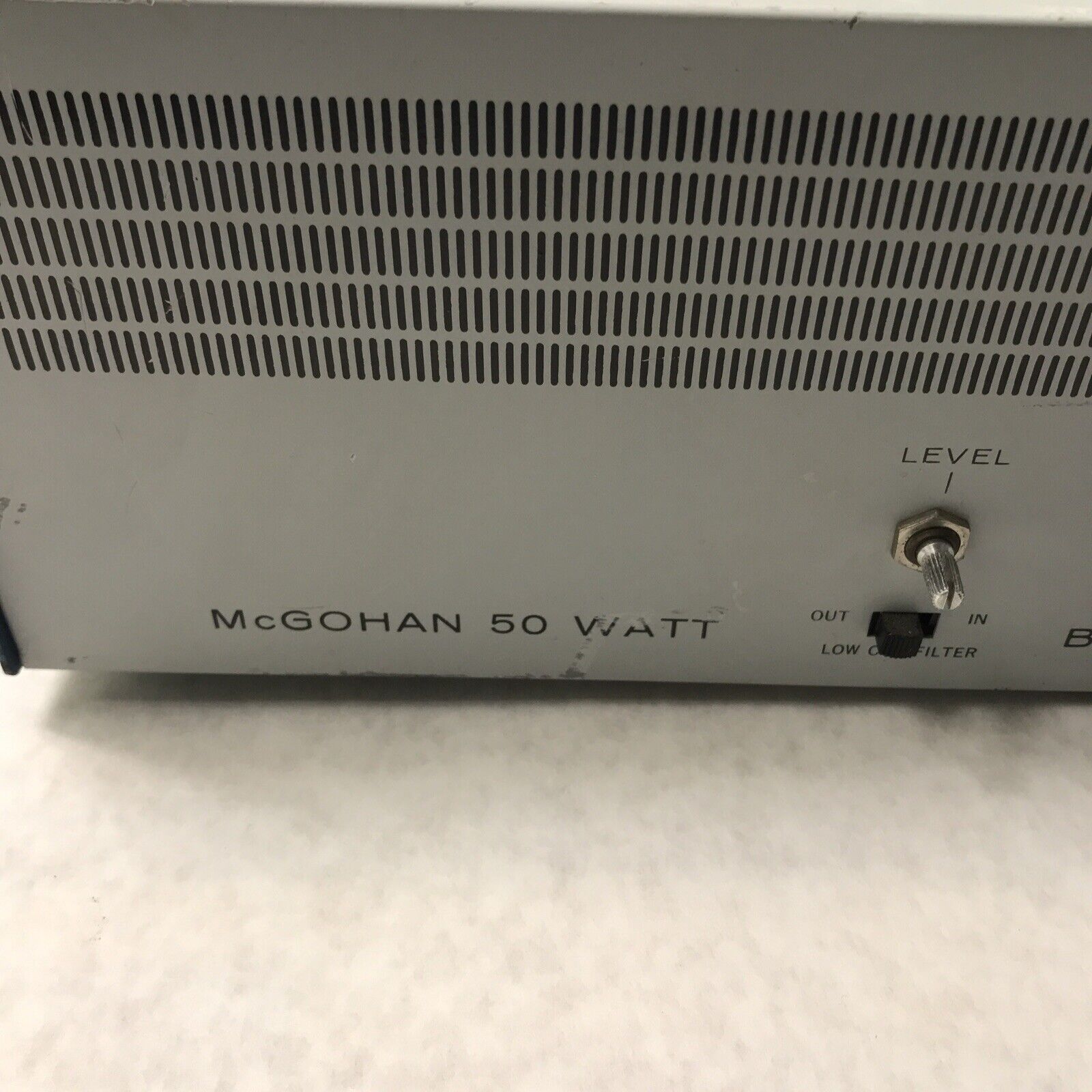 McGohan MS-501 Electronic 50 Watt Booster Amplifier