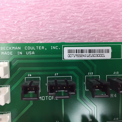 Beckman Coulter 719553 - Motor Break Out Board - Rev. AA - Replacement Part
