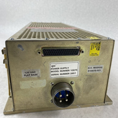 MCL D10975-021 Industrial Power Supply 120 VAC Flat Base 4pin to 7pin Bulkheads