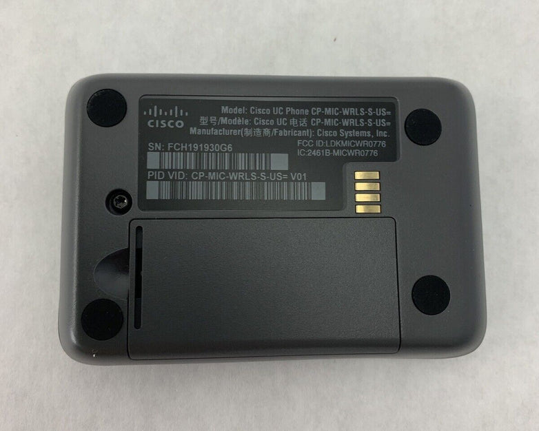 New Box Opened Cisco CP-8831-MIC-WRLS Wireless Microphone Kit