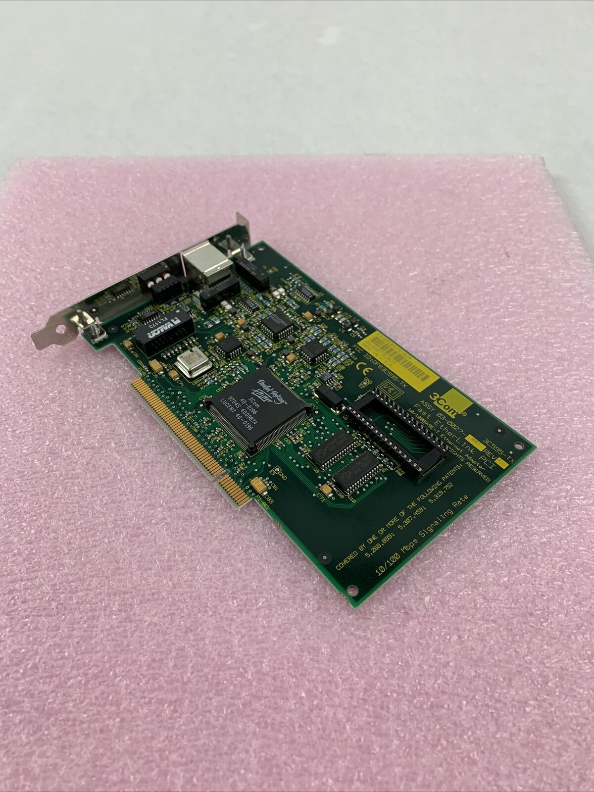 3Com 03-0027-001 REV C DF63C595-TX Fast EtherLink PCI 3C595-TX 10/100 Mbps