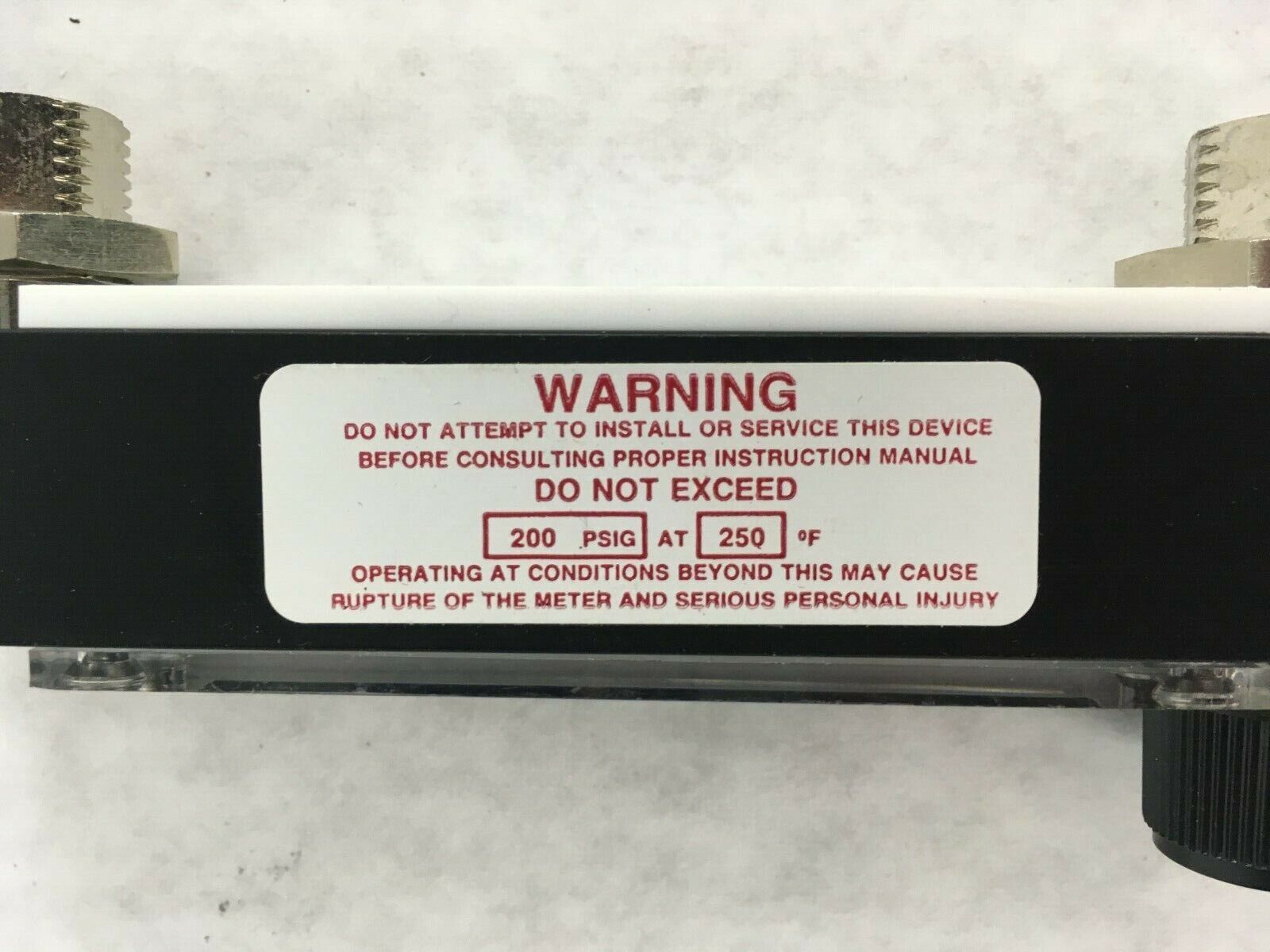 BROOKS INSTRUMENT 1350EEB6CKF1A  SHO-RATE Flow Meter