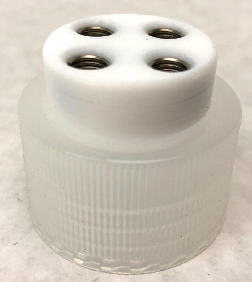 Cole-Parmer VapLock Solvent Delivery Cap with Four Air Inlet Valve