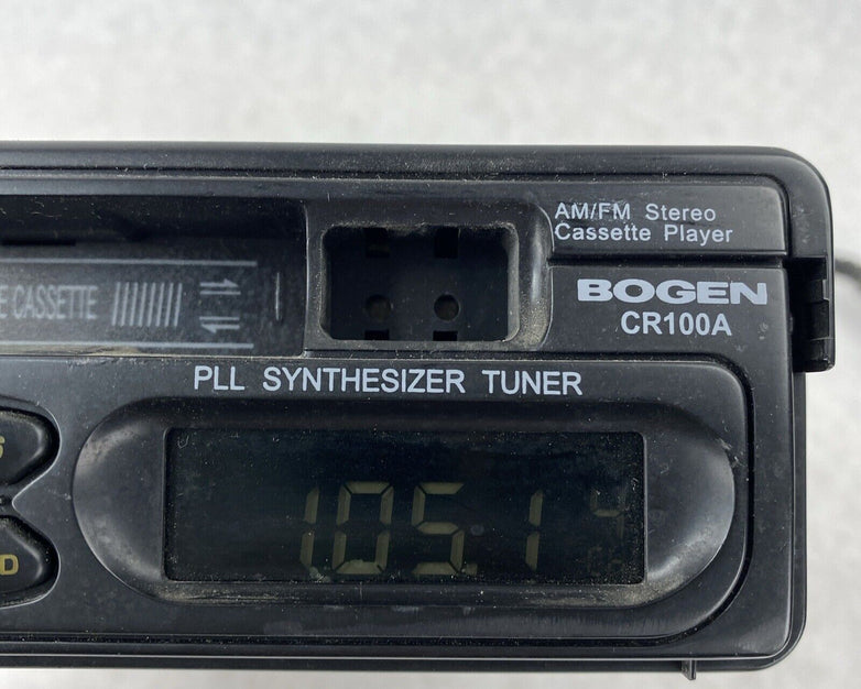 Bogen CR100A AM FM Cassette Deck School PA System Address FOR PARTS
