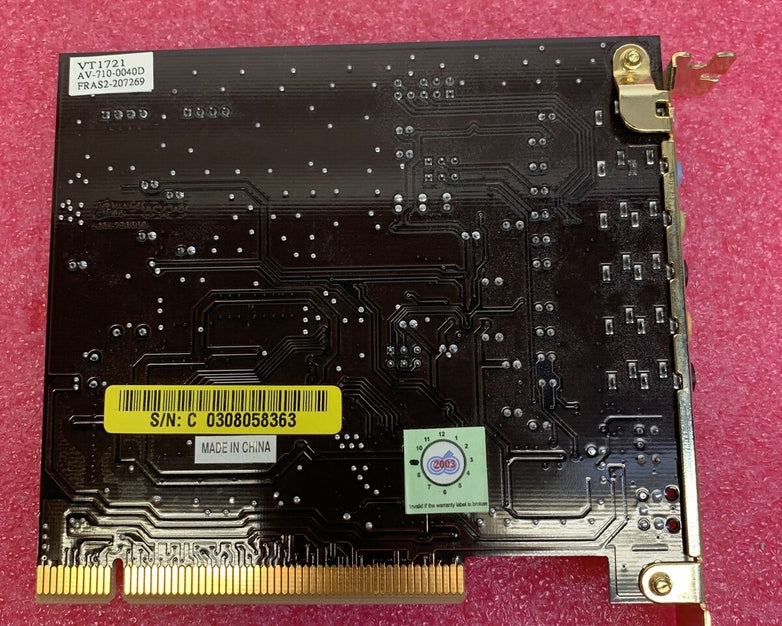 VIA VT1721 Envy24HT-S Audio Card PCI