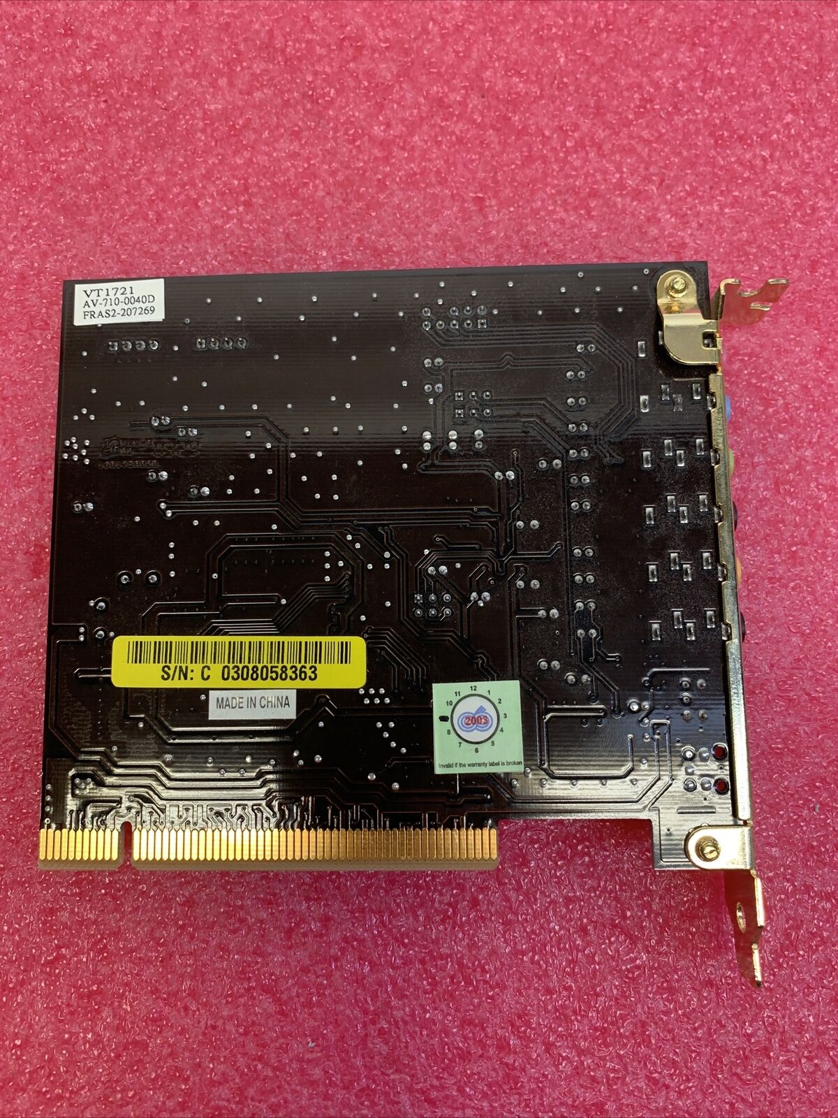 VIA VT1721 Envy24HT-S Audio Card PCI