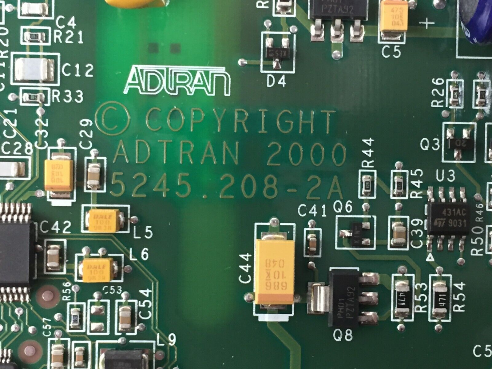 Adtran FT1 DP for Alcatel D448 Fractional T1 Dataport 1245208L2