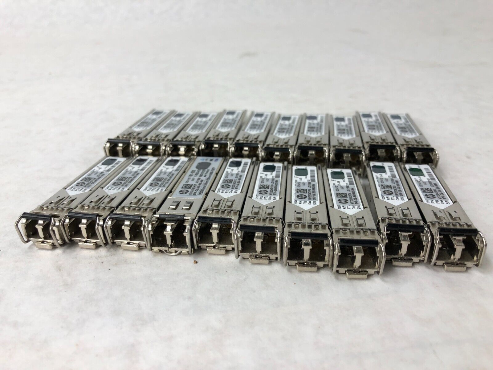 Lot of 20 HP JD118B SFP-GE-550-850-MM MY22D4D1GW Transceiver Module
