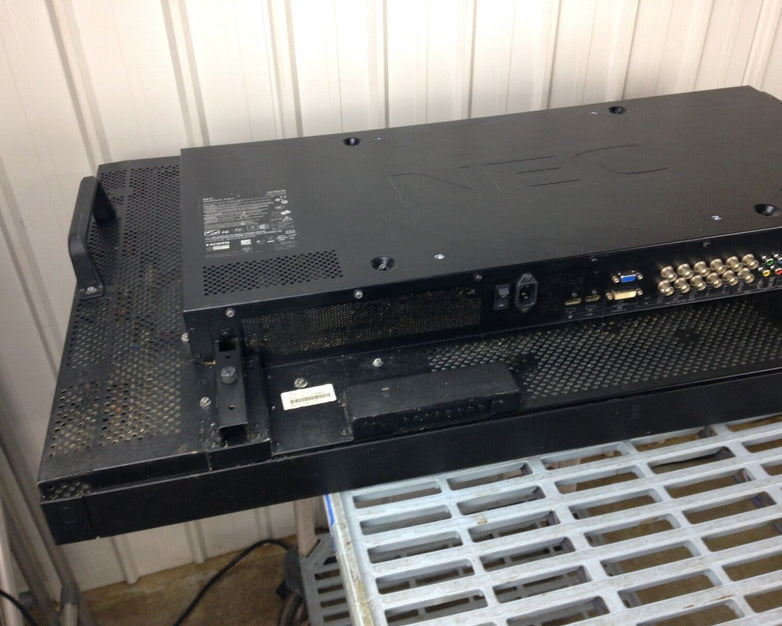 NEC P461 46" LCD Monitor, DVI-Digital, HDMI, Serial, RGB, S Video, VGA, Grade C