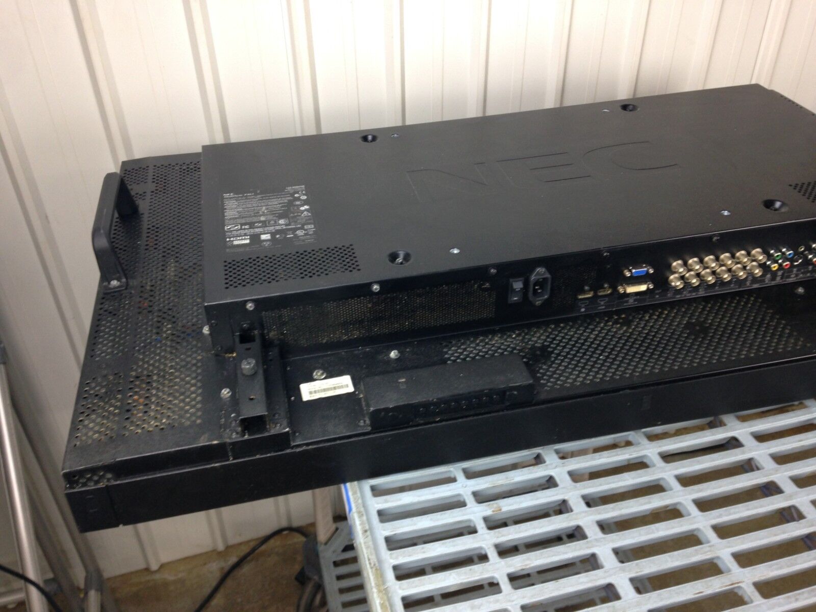 NEC P461 46" LCD Monitor, DVI-Digital, HDMI, Serial, RGB, S Video, VGA, Grade C