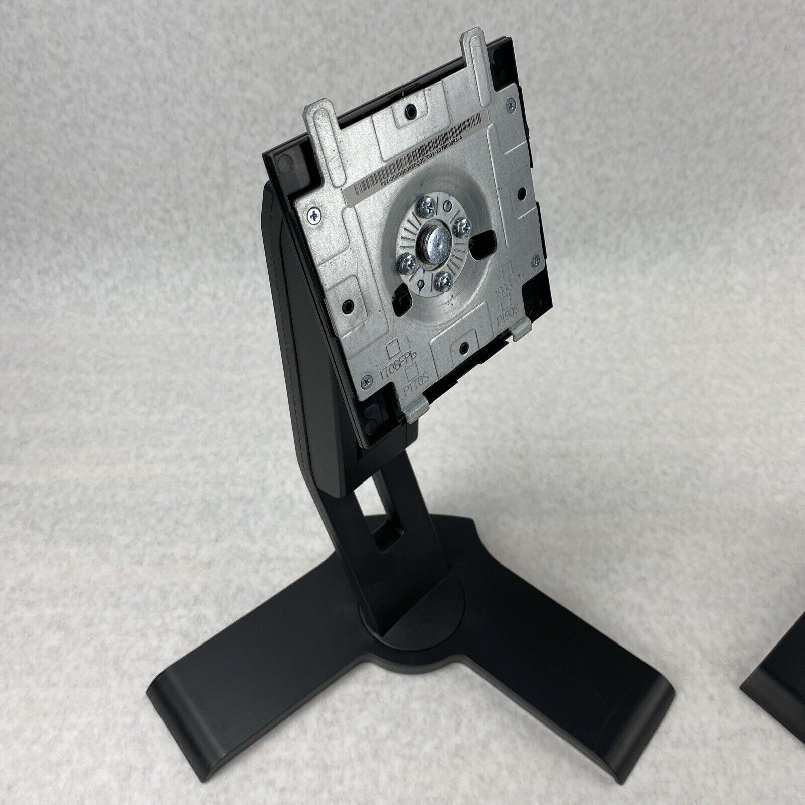 Lot of 2 Dell P170S Monitor Stand Base Black 1708FPb 1908FPb P190S