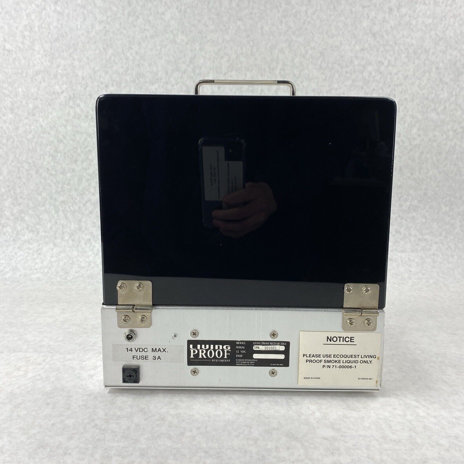 EcoQuest International FreshAir Living Proof Rechargeable Simulator Technology