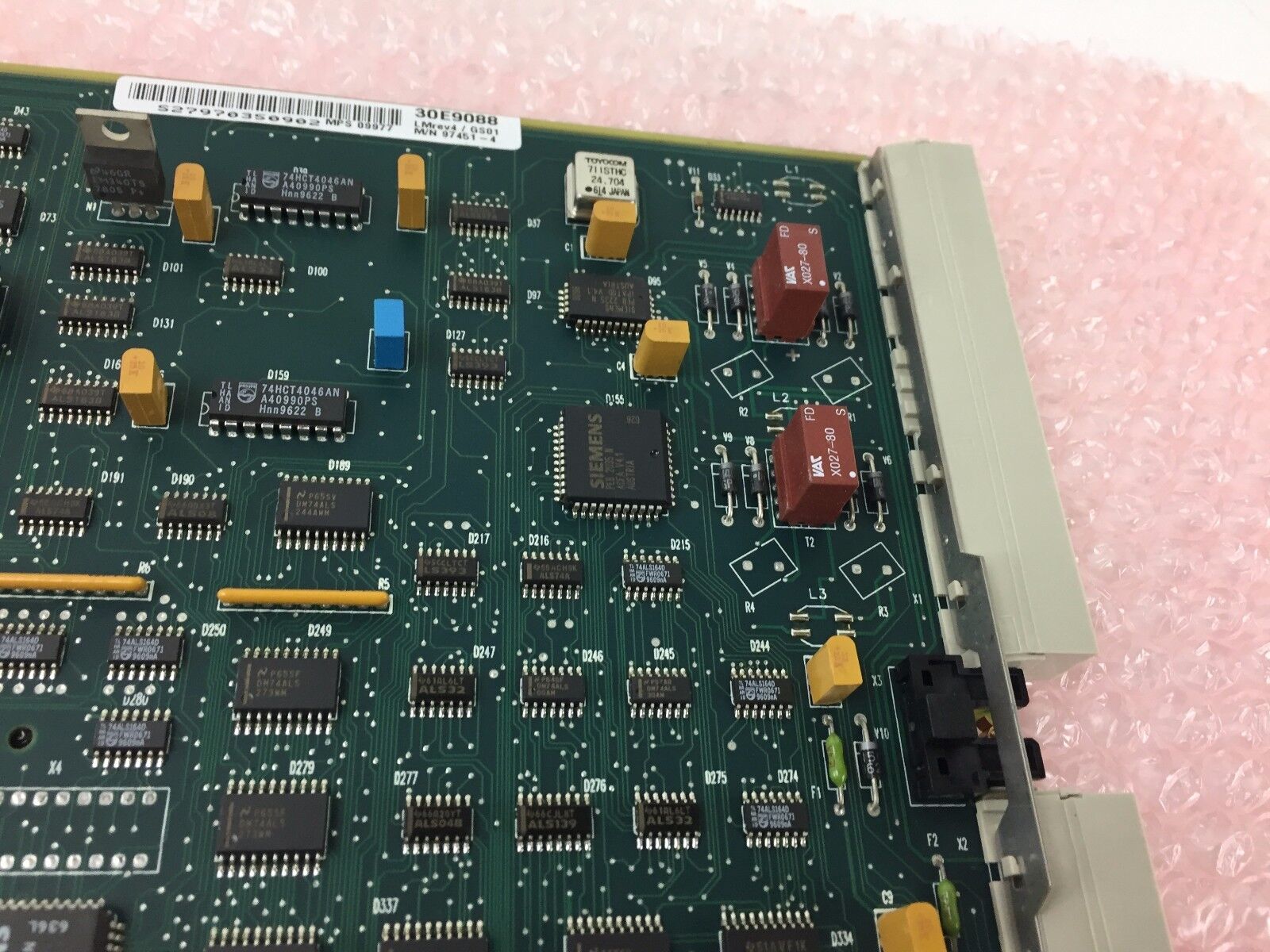 Siemens Hicom TMDN S30810-Q2474-X000-4  Rolm 97451-4 Rev 4 Telecom Circuit Board