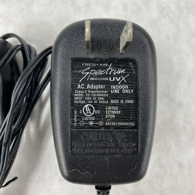 Spectrum UVx FD-120-050035U AC Adapter Power Supply PSU Cord Cable Charger