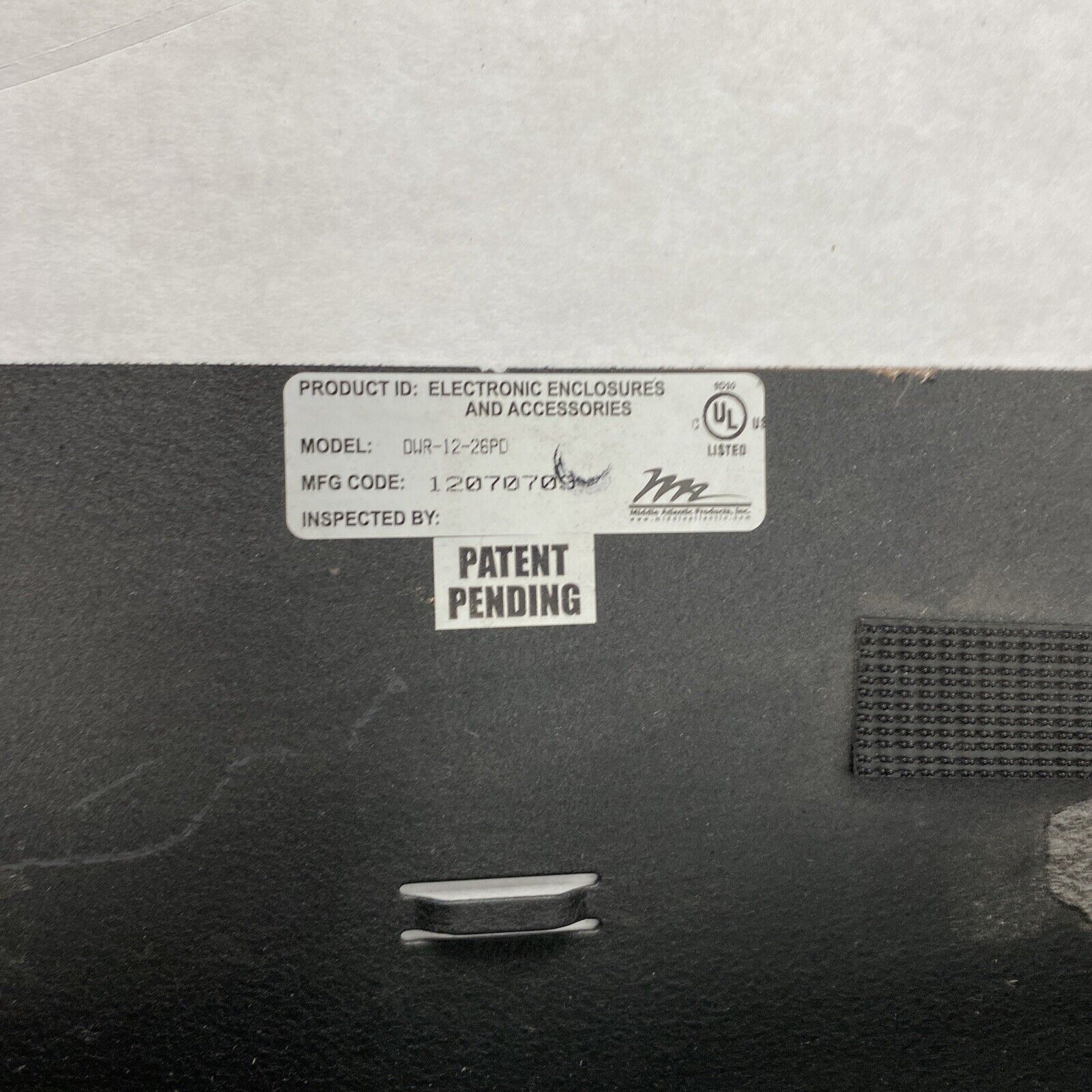 Middle Atlantic DWR-12-26PD DWR Series Pivoting Wall Rack