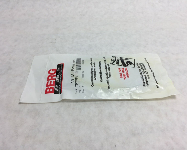W.M. Berg O-Ring TB7EF4-100  Factory Sealed Package  NOS