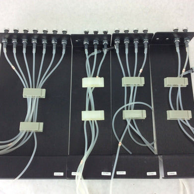 Lot of 4 Nova Biomedical Flush Fixture Stat Profile 6 4 Port 36786