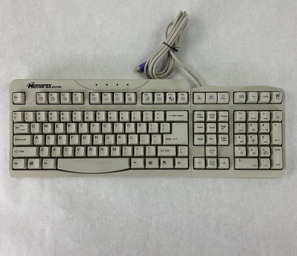 Memorex Internet Multimedia Keyboard MX 1998 Tested