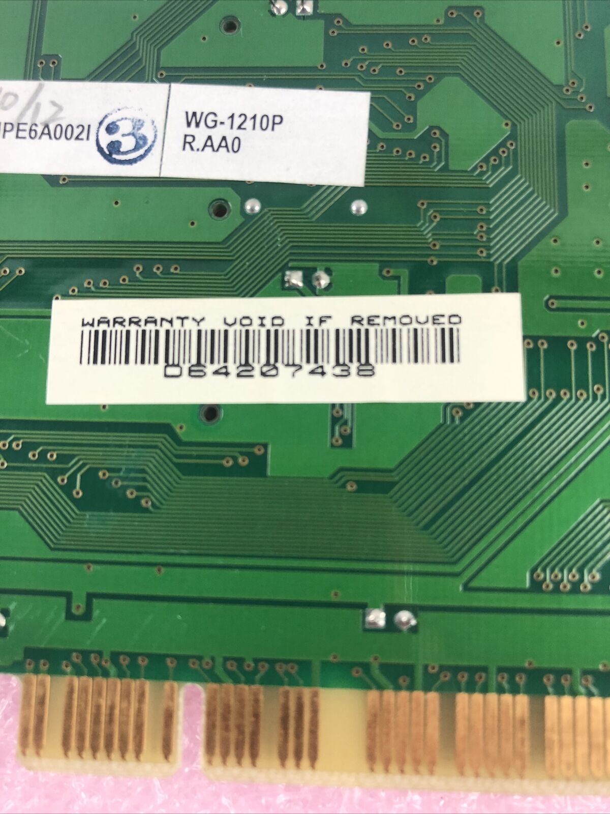 Silicon Integrated 6202-02C WG-1210P Rev.A1 VGA Video Card