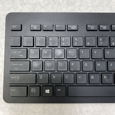 Lot(2) HP PH0U Slim USB Wired 105 key QWERTY Keyboard Black