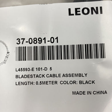 Leoni 37-0891-01 CAB-STK-E-0.5M C2960S-STACK C2960X-STACK Flex Stack Cable