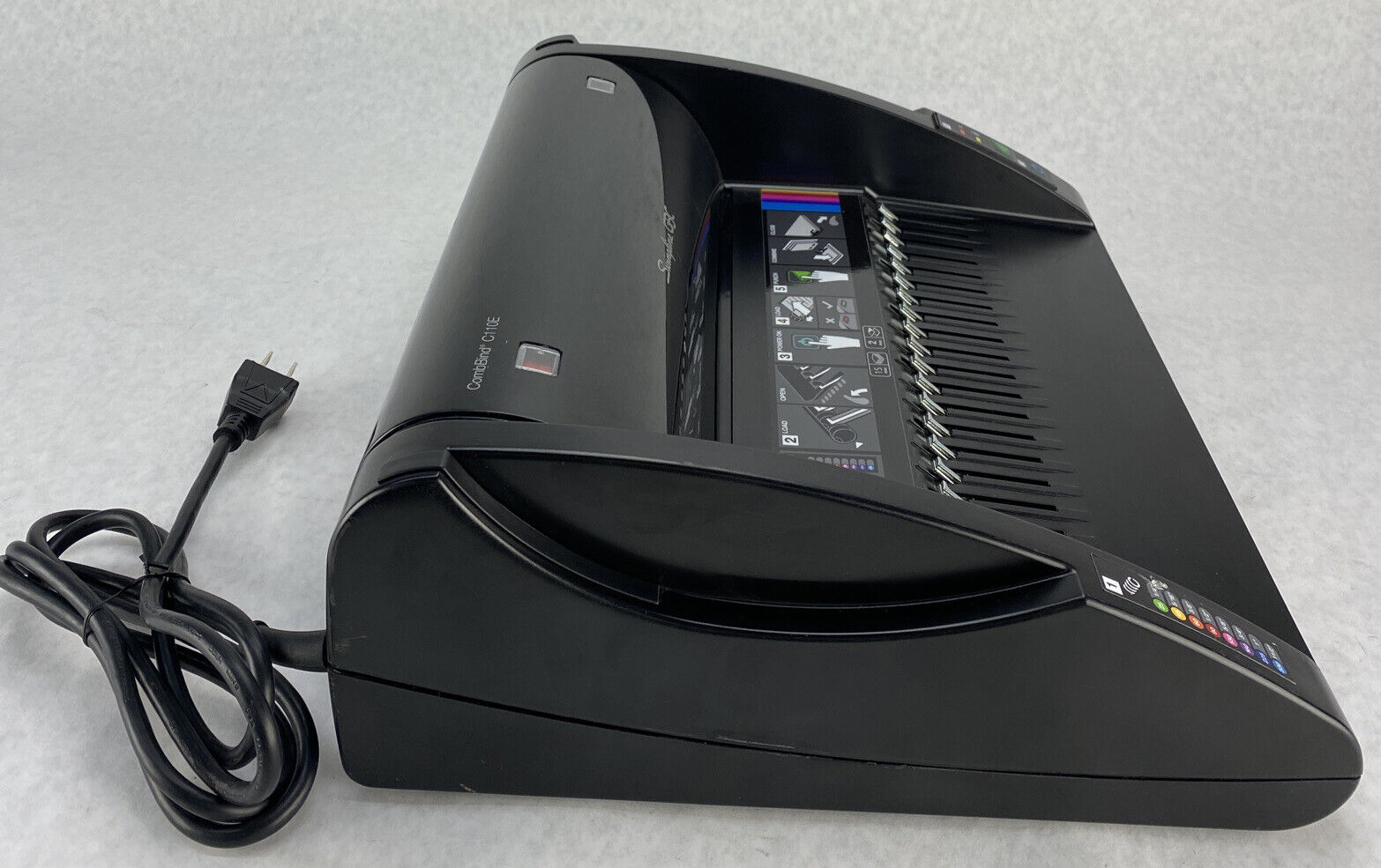 Acco 7704250C Swingline GBC CombBind C110E Binding Machine