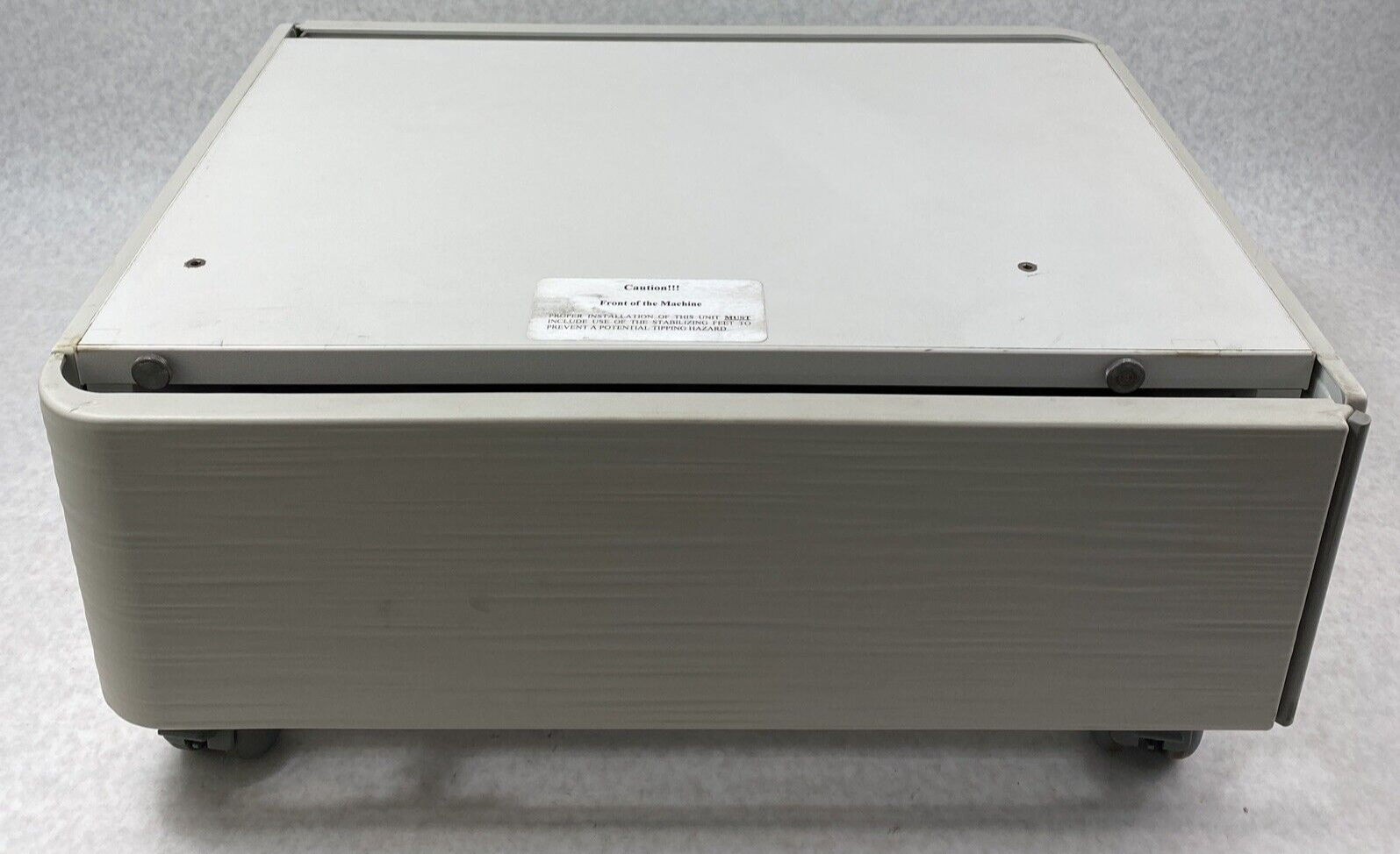 Rolling Wheeled Stand Base Bottom for Sharp MX-B401 includes Stabilizing Feet