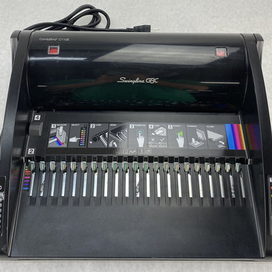 Acco 7704250C Swingline GBC CombBind C110E Binding Machine