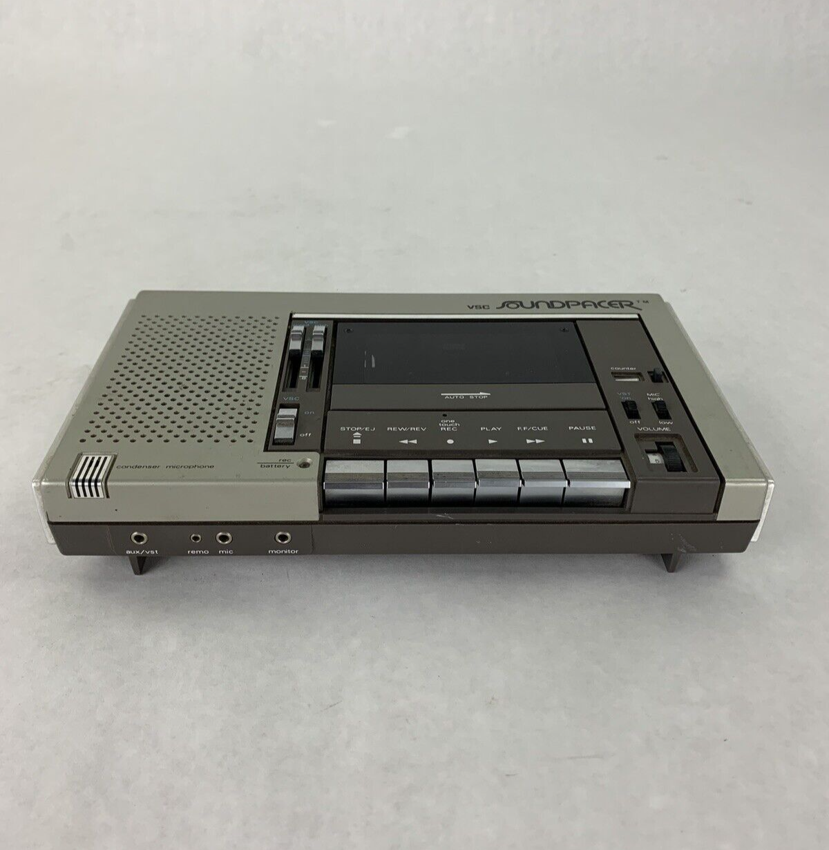 Vintage VSC Soundpacer Tape Recorder and Player VSC C-4 for Parts and Repair
